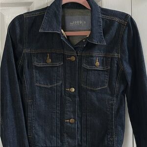 GAP Women's Deep Blue Denim Jacket
